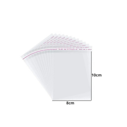 1000 Unidades Saco Adesivado 8x10