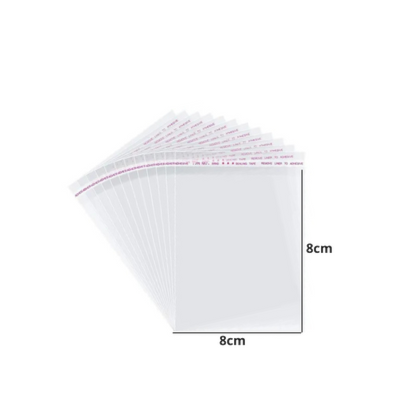 1000 Unidades Saco Adesivado 8x8