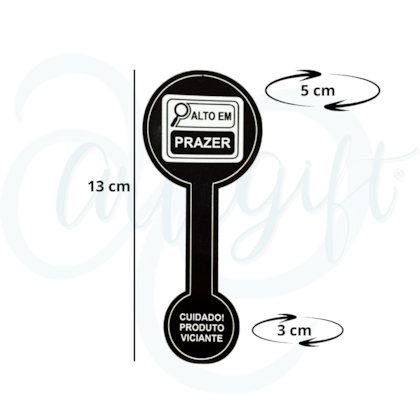 12 Adesivos Lacre - Alto Teor