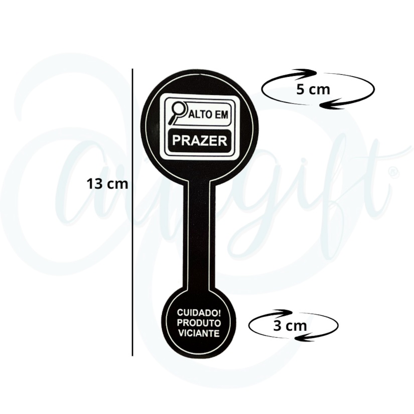 12 Adesivos Lacre - Alto Teor