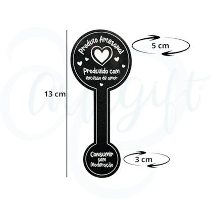 12 Adesivos Lacre - Produto Artesanal