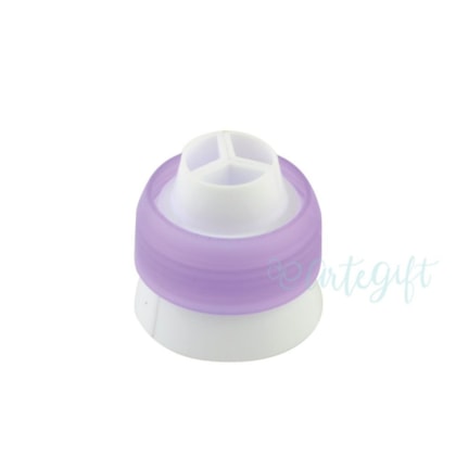 ADAPTADOR TRICOLOR P/BICO CONFEITAR - UNIDADE