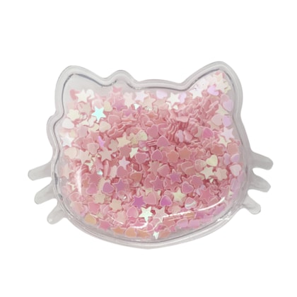 Aplique Cat Incolor Rosa Pacote 2 Unidades