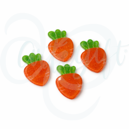 Aplique Cenoura Pacote 4 Unidades