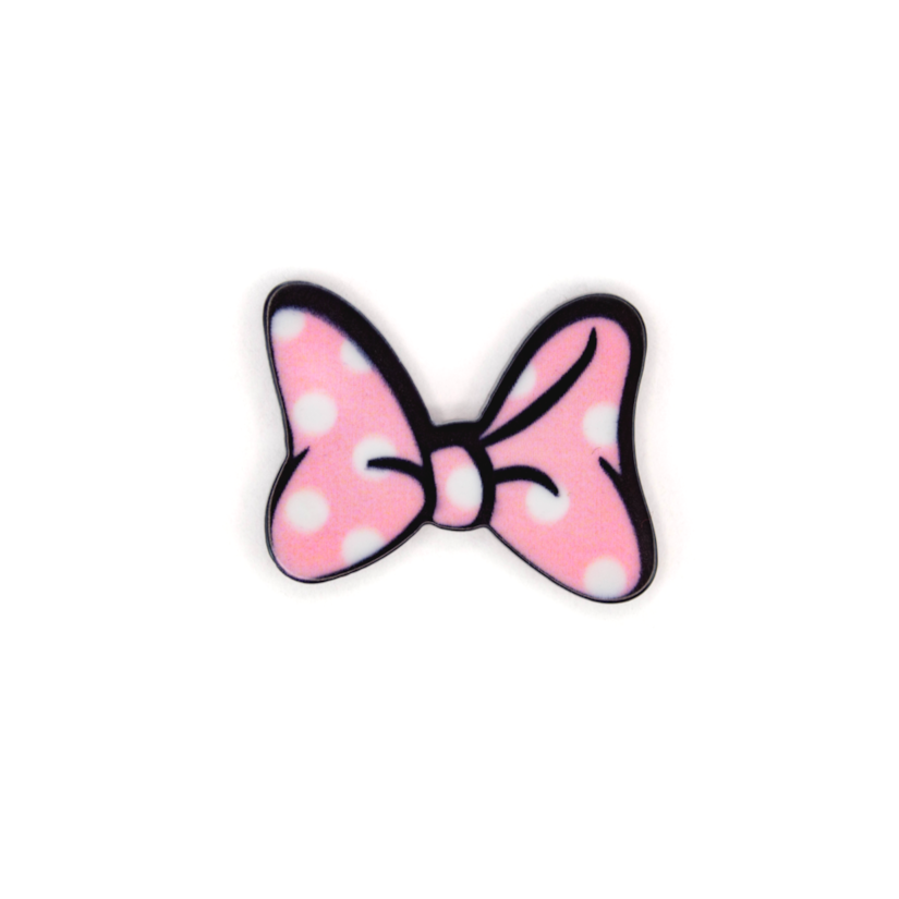 Aplique Laço Rosa P Com 4 Unidades