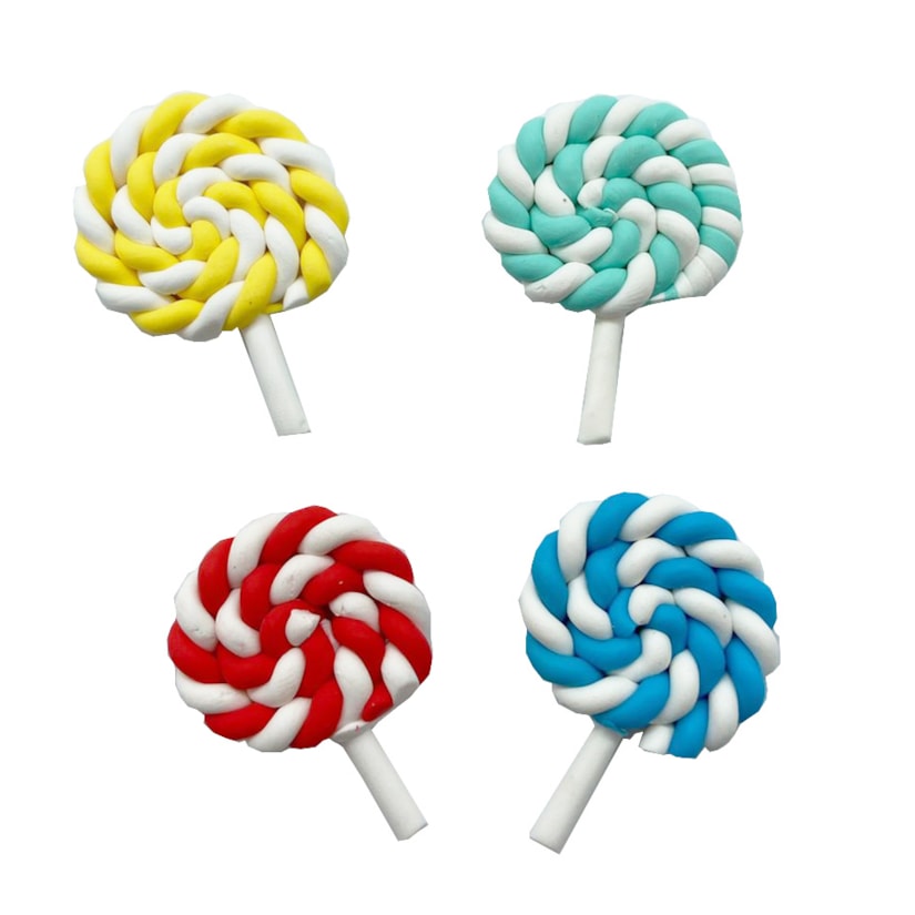 Aplique Pirulito S/ Laço Pacote 5 Unidades