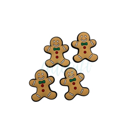 Aplique Silicone Ginger Bread