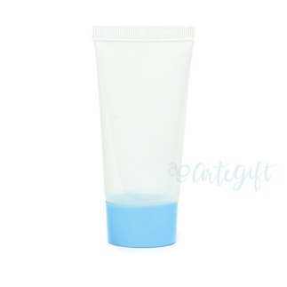 Bisnaga Plástica 30ML Tampa Rosca Azul