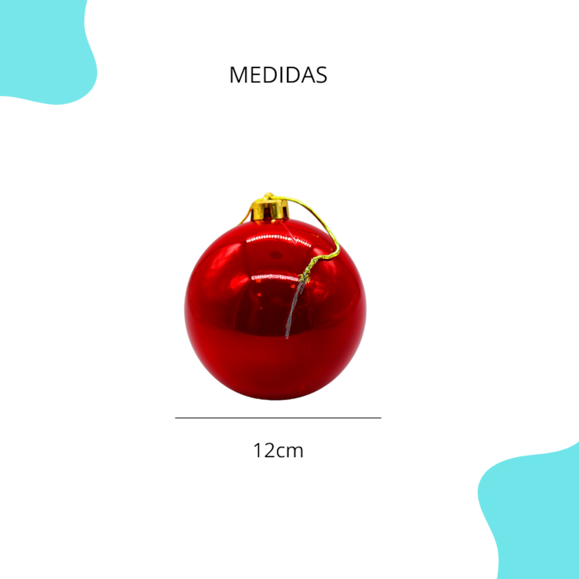 Bola Natal 12CM
