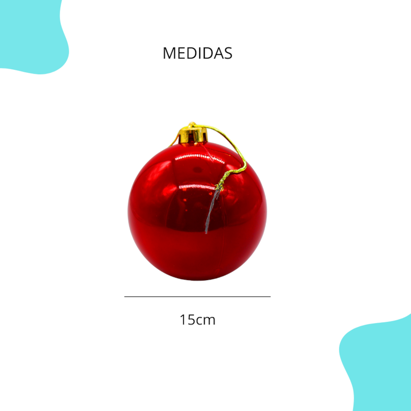 Bola Natal 15CM