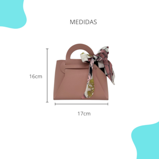 Bolsa Médium Herm  - Rosa