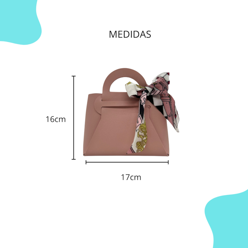 Bolsa Médium Herm - Rosa