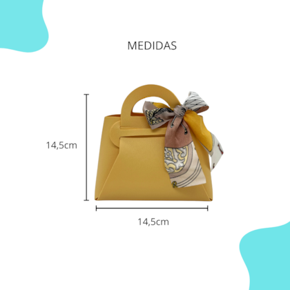 Bolsa Petit Herm  - Amarelo
