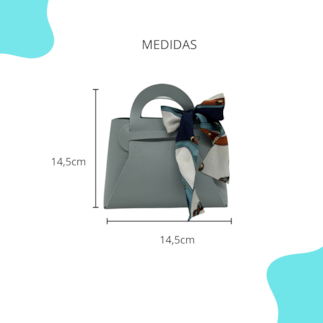 Bolsa Petit Herm  - Azul Claro