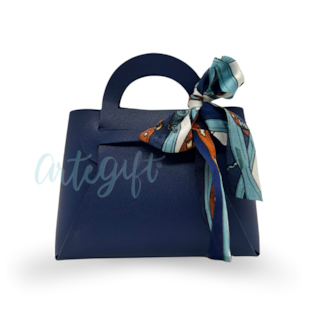 Bolsa Petit Herm  - Azul Marinho