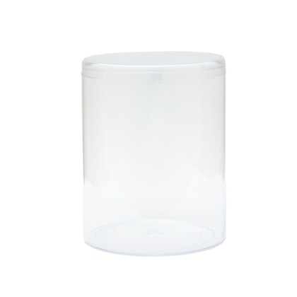 Caixa Acrilica Cristal Cilindrica