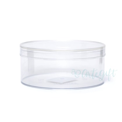 Caixa Acrílica Cristal Redonda