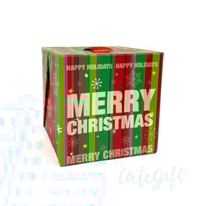 CAIXA NATAL - BOX LACO M - MERRY CHRISTMAS