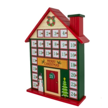 Casa Natalina - Calendário do Advento