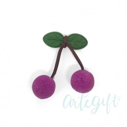 Cerejinha Lilás Pacote 5 Unidades