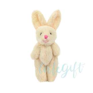 Coelho Chaveiro 10,5Cm Off White
