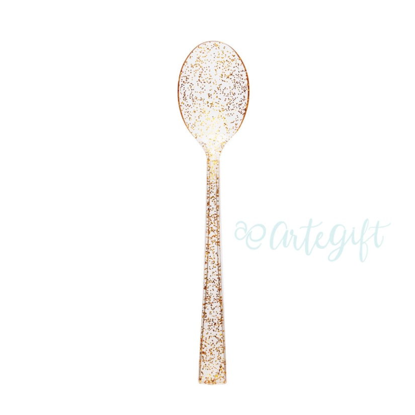 Colher Média Gliter