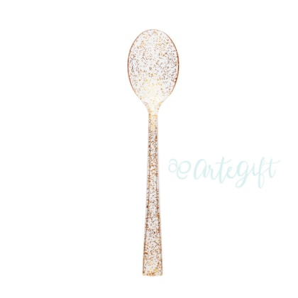 Colher Média Gliter