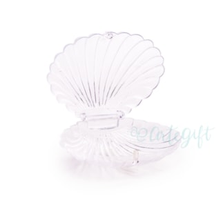 Concha Mini Cristal Caixa Acrílica