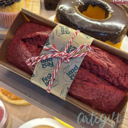 Cordão Twine Vermelho e  Branco