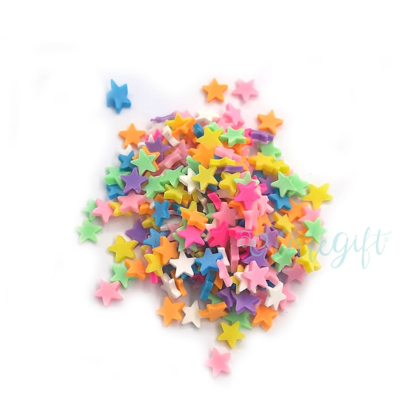 Estrela Fimo Fatiado  10 Gramas