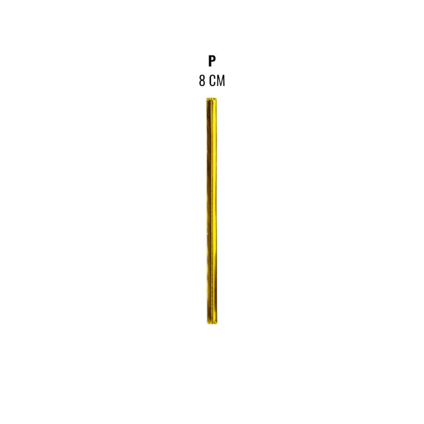 Fecho Prático Dourado 8cm