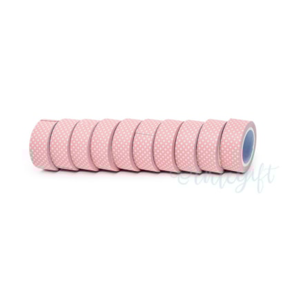 Fita Dec. Poa Rosa - Kit Com 10 Unidades