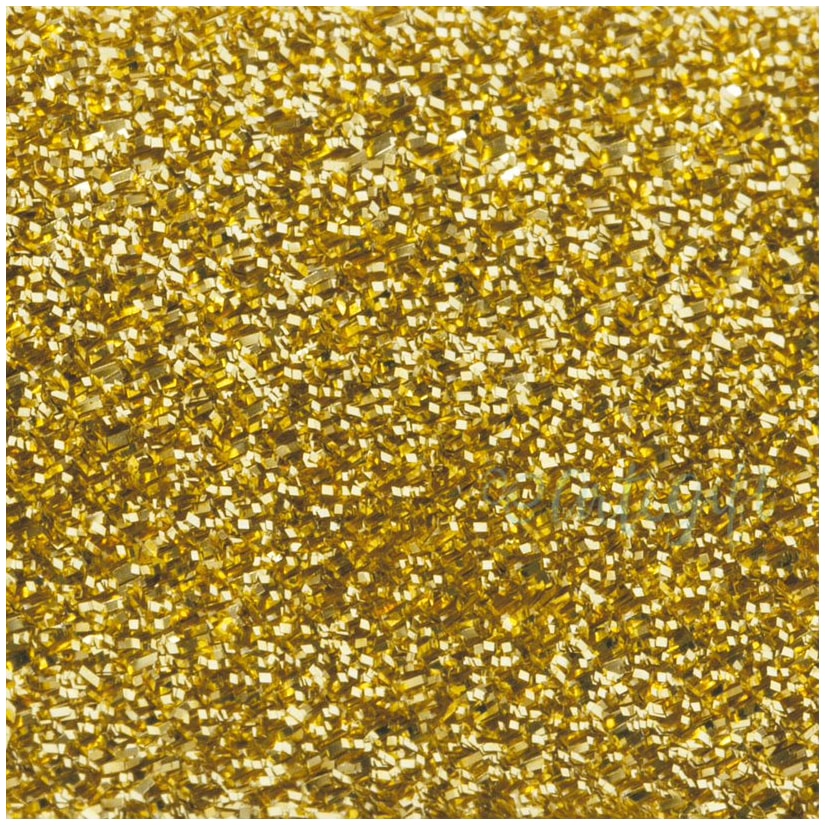 Fita Lurex 4CM Ouro - Rolo C/ 22,8Metros