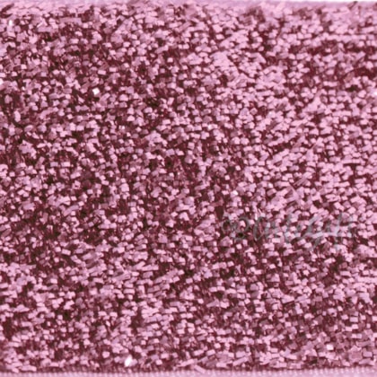 Fita Lurex 4CM Rosa Barbi - Rolo C/ 22,8Metros