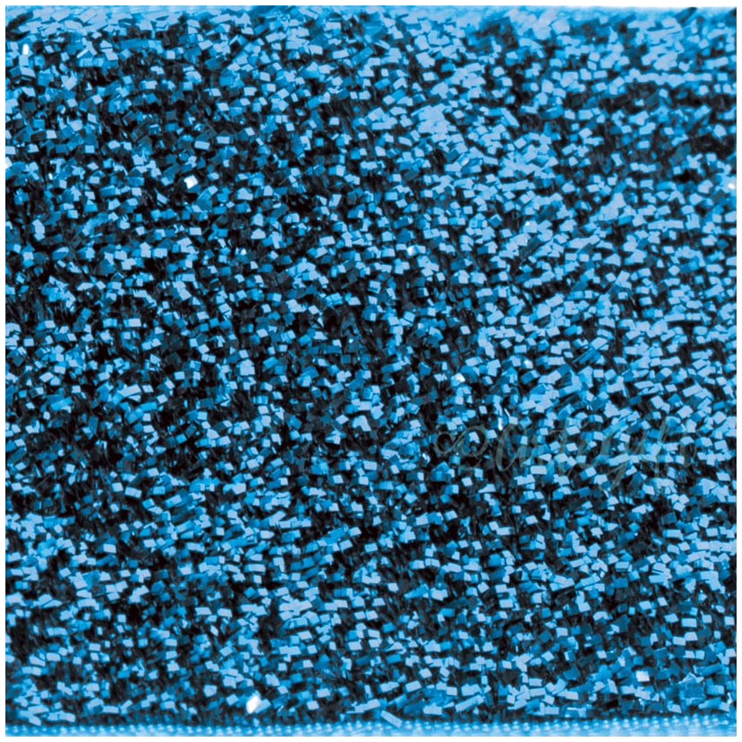 Fita Lurex Azul Soberano - Rolo  Com 45,7 Metros
