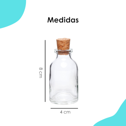 Frasco Penicilina 50ML C/Rolha