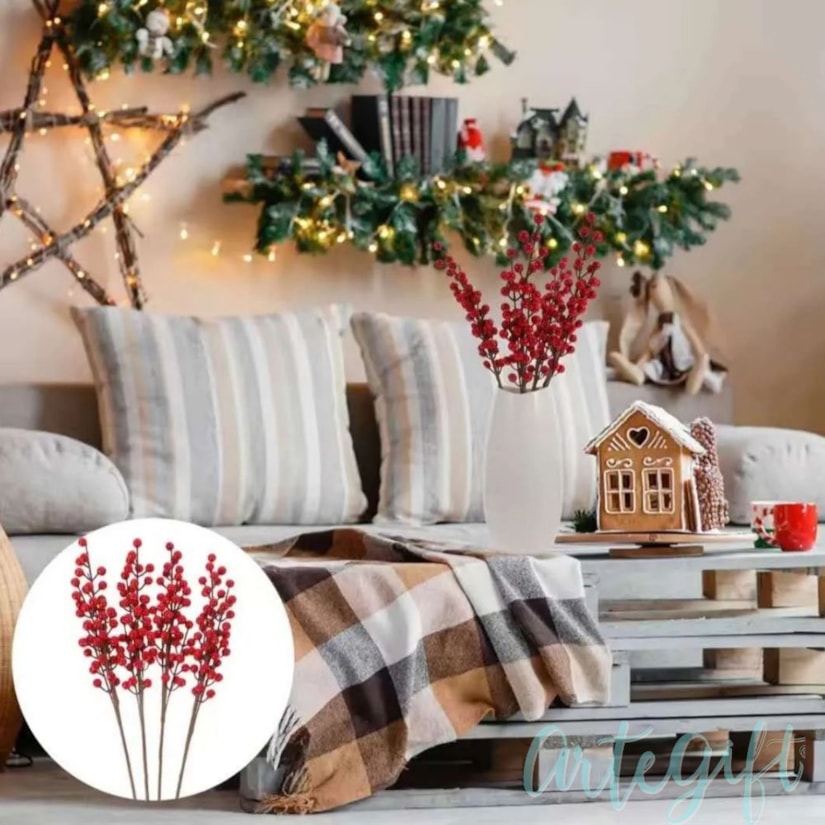 Galho Cereja Aberto 60CM