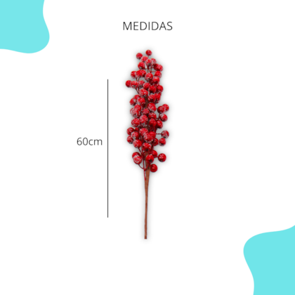 Galho Cereja Aberto 60CM