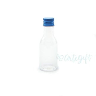 Garrafa PET 50ML Tampa Azul