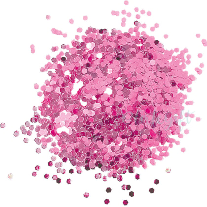 Glitter 1/24 Rosa Claro 40 Gramas