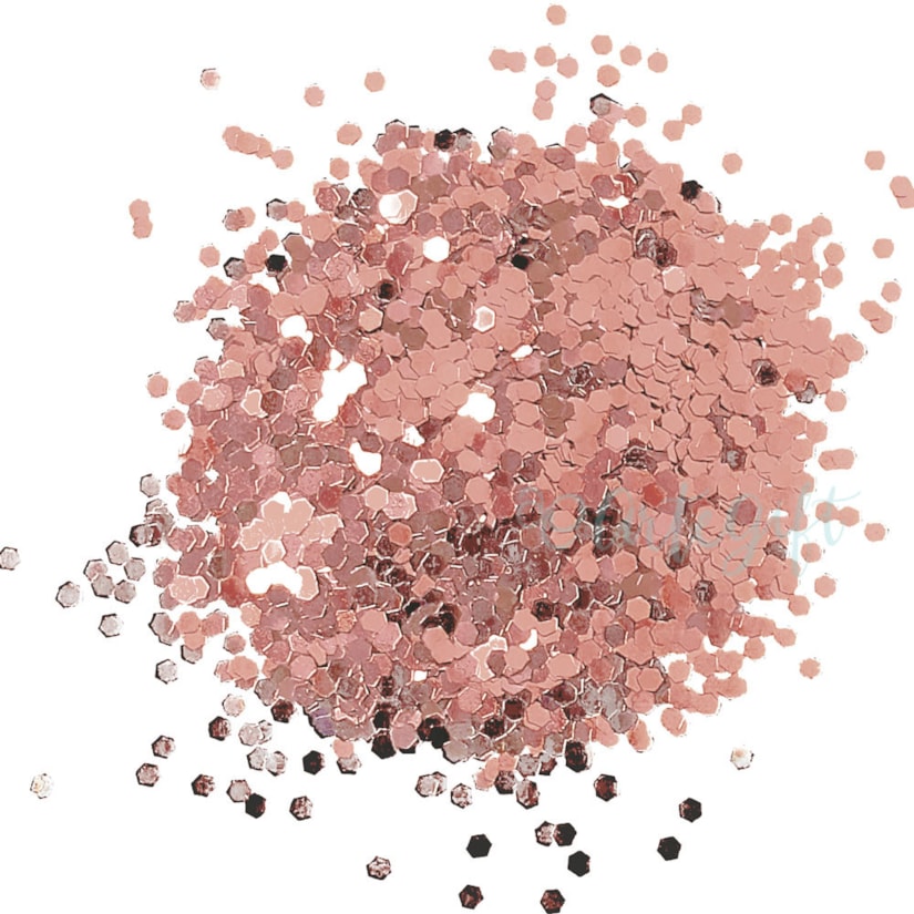 Glitter 1/24 Rose Gold 40 Gramas