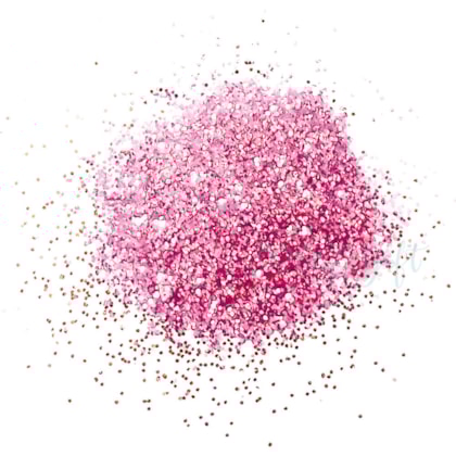 Glitter 1/96 Rosa Claro 50 Gramas
