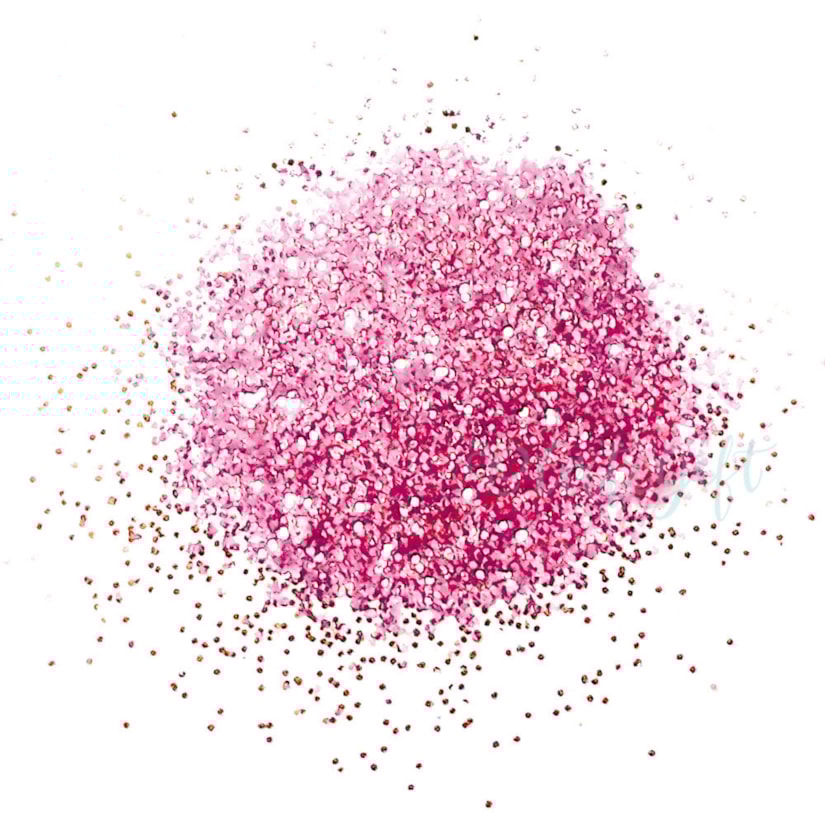 Glitter 1/96 Rosa Claro 50 Gramas