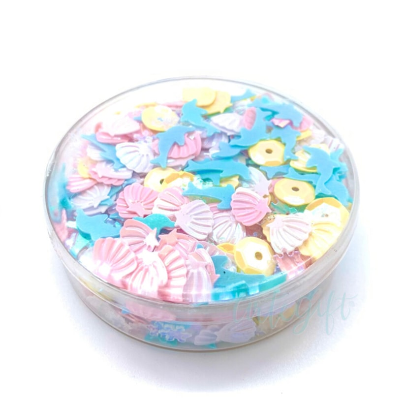 Lantejoula Conchas 10 Gramas