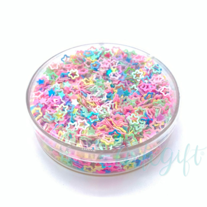 Lantejoula Estrela Vazada 10 Gramas