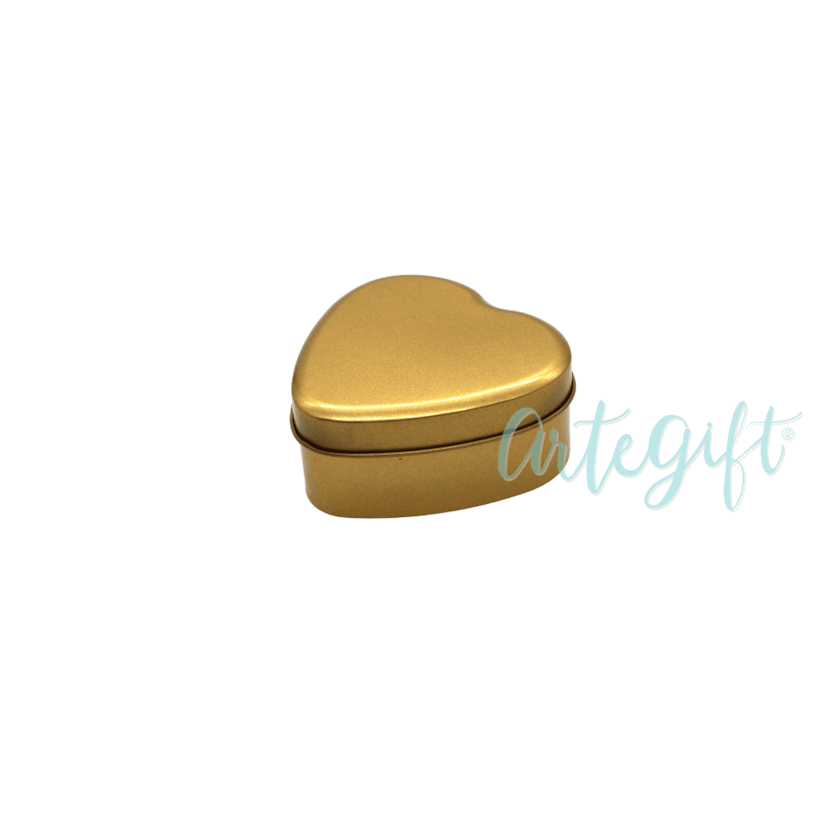 Lata Coração Ouro P