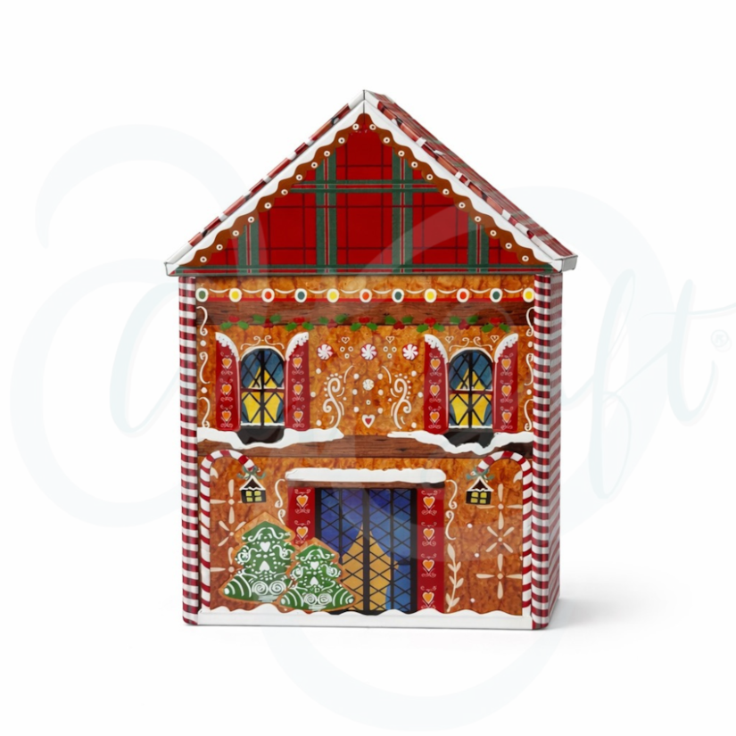 Lata Natal Casa Iluminada - unidade