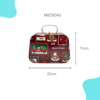 Lata Natal - Maleta Noel