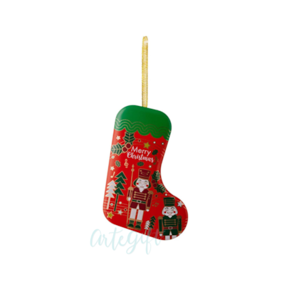 Lata Natal - Pingente Bota Vremelha