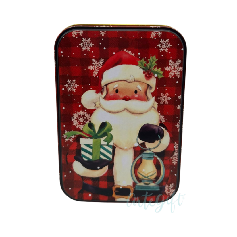 Lata Natal - Retangular Noel